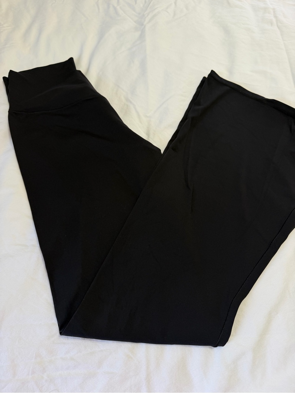 Sunzel Black High Waist Yoga Leggings L Buttery Soft Gym minimalist yogo